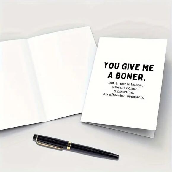 Valentine's Day or Anniversary Funny Card - 5" x 7" - Picture 4 of 7
